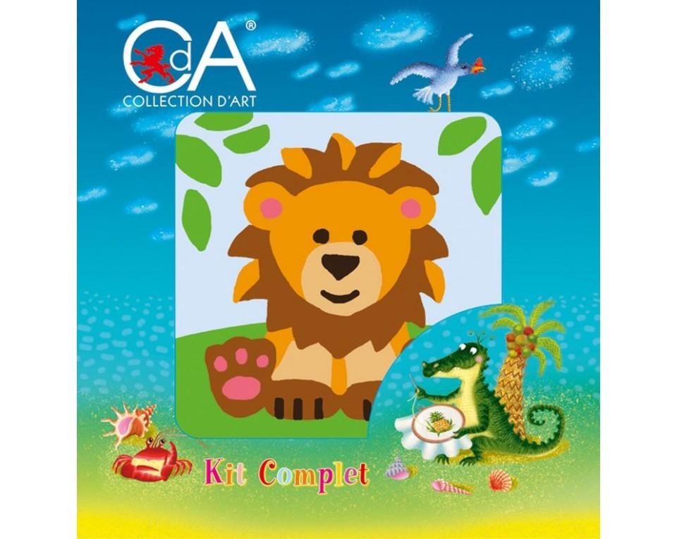 Childrens Tapestry Kit by Collection D’Art – Lion