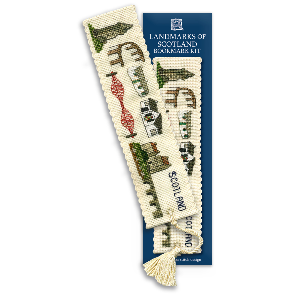 Landmarks of Scotland – A Textile Heritage Counted Cross Stitch Bookmark Kit