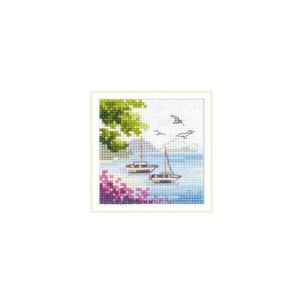 Alisa Counted Cross-Stitch Kit – Sea View 0-203